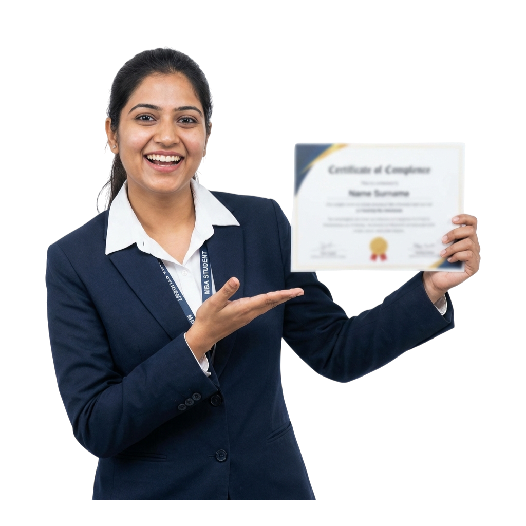 Excited Scholarship Student